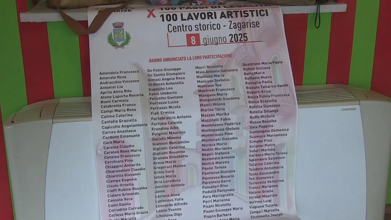 Centoquaranta artisti per “Cento passi\u00A0di legalità”,\u00A0mostra e dibattiti a Zagarise nel ricordo di Peppino Impastato ed\u00A0Emilio Ledonne\n
