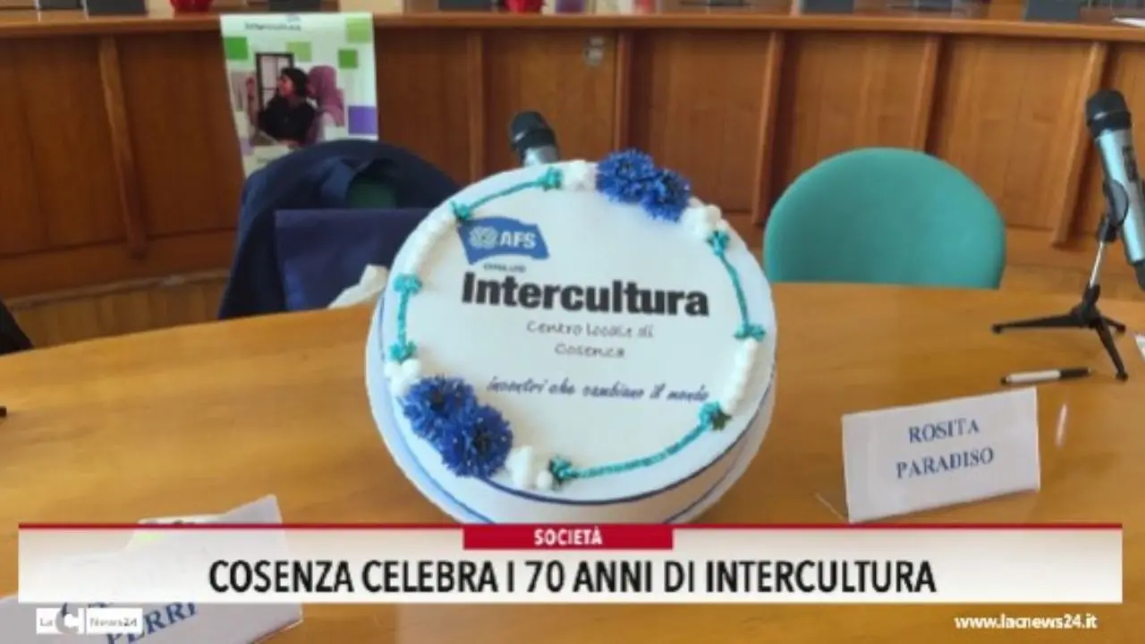Cosenza celebra i 70 anni di intercultura