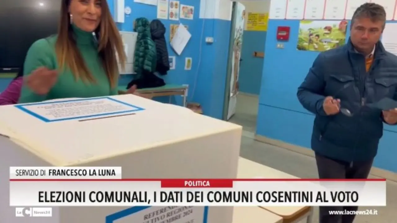 Elezioni comunali, i dati dei comuni cosentini al voto