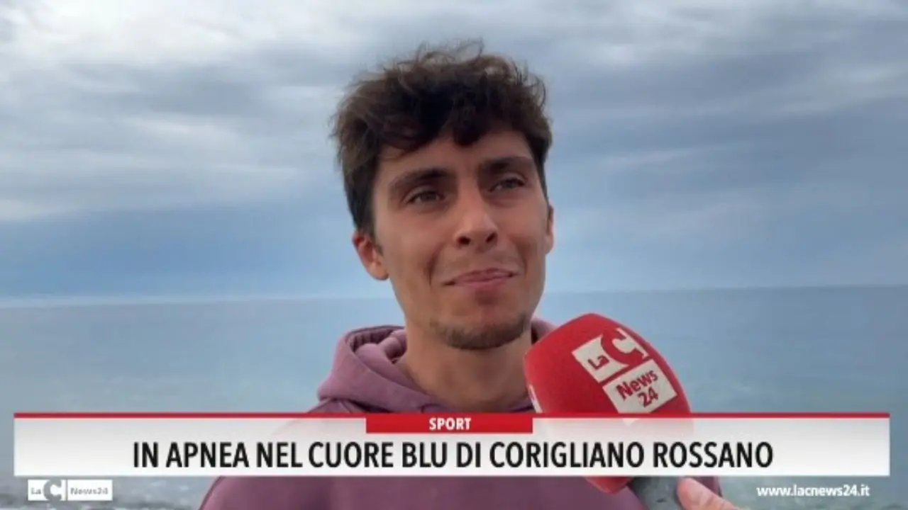 In apnea nel cuore blu di Corigliano Rossano