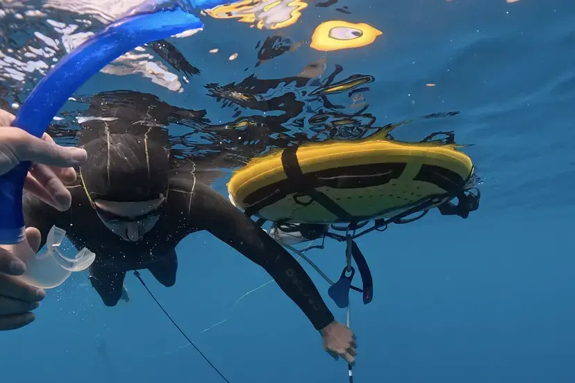 In apnea nel cuore blu di Corigliano Rossano