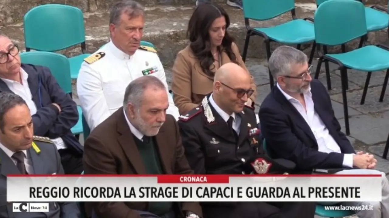 Reggio ricorda la strage di Capaci e guarda al presente