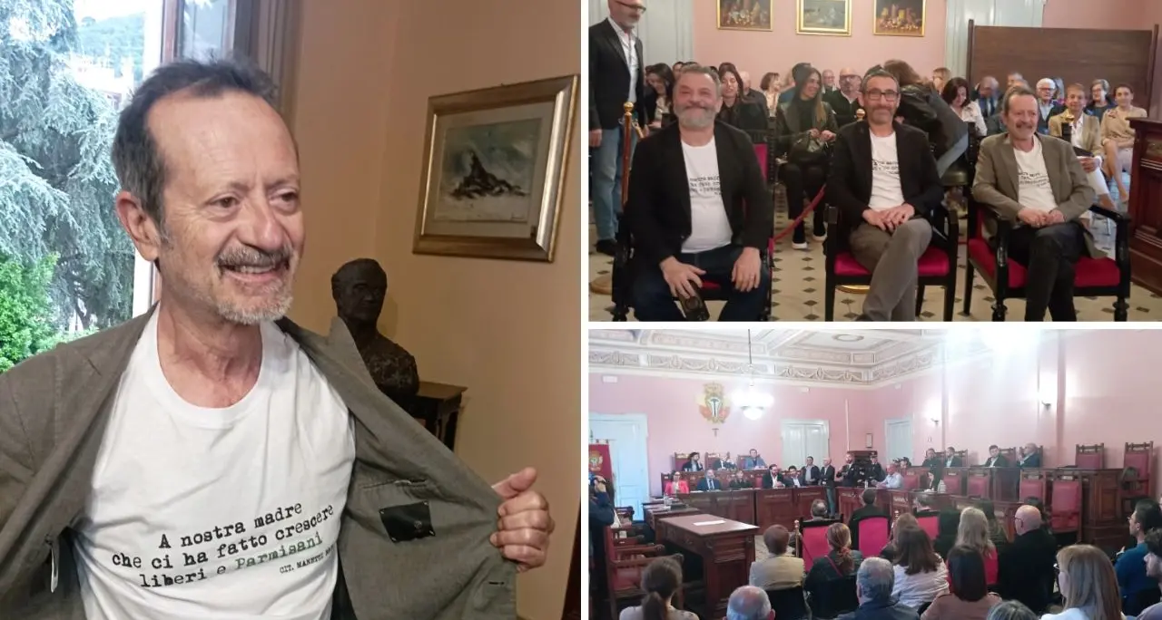 Palmi, conferita la cittadinanza onoraria a Rocco Papaleo e ai Manetti Bros dopo \"US Palmese\": «La città è nel nostro cuore»