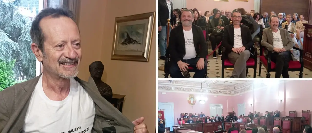 Palmi, conferita la cittadinanza onoraria a Rocco Papaleo e ai registi Manetti di \"US Palmese\": «La città è nel nostro cuore»\n