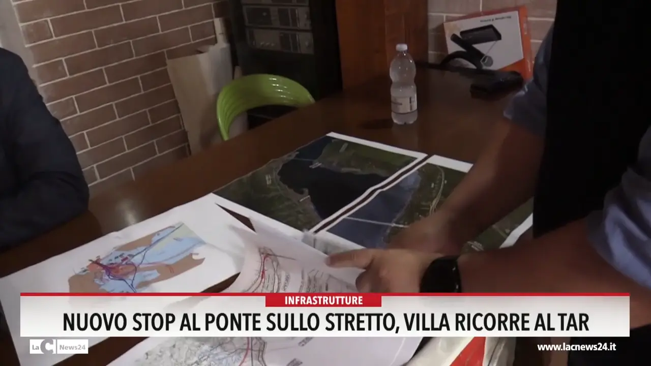 Nuovo stop al Ponte sullo Stretto: Villa ricorre al Tar