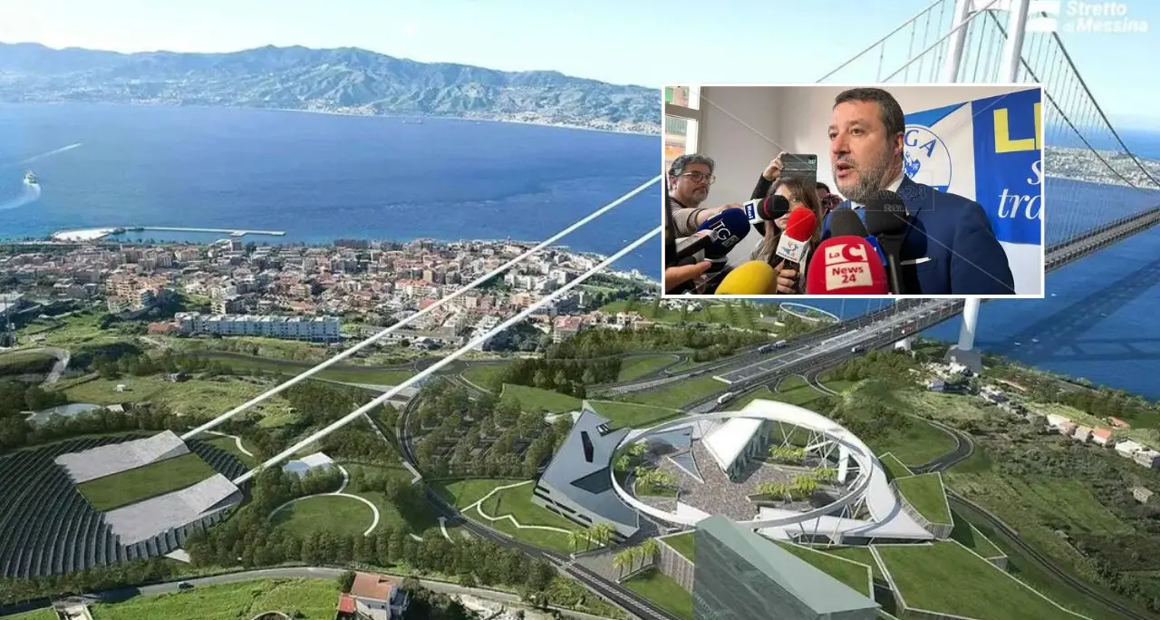 Ponte sullo Stretto, Salvini lancia il tour antimafia: sarà a Reggio Calabria e Messina\n