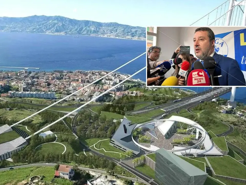 Ponte sullo Stretto, Salvini lancia il tour antimafia: sarà a Reggio Calabria e Messina