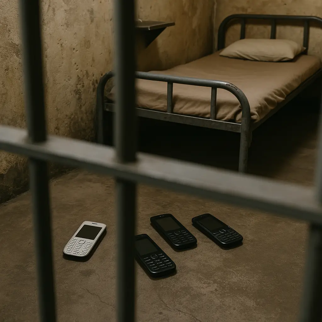 Cellulari e armi rudimentali sequestrati nel carcere di Paola nel corso di una perquisizione straordinaria