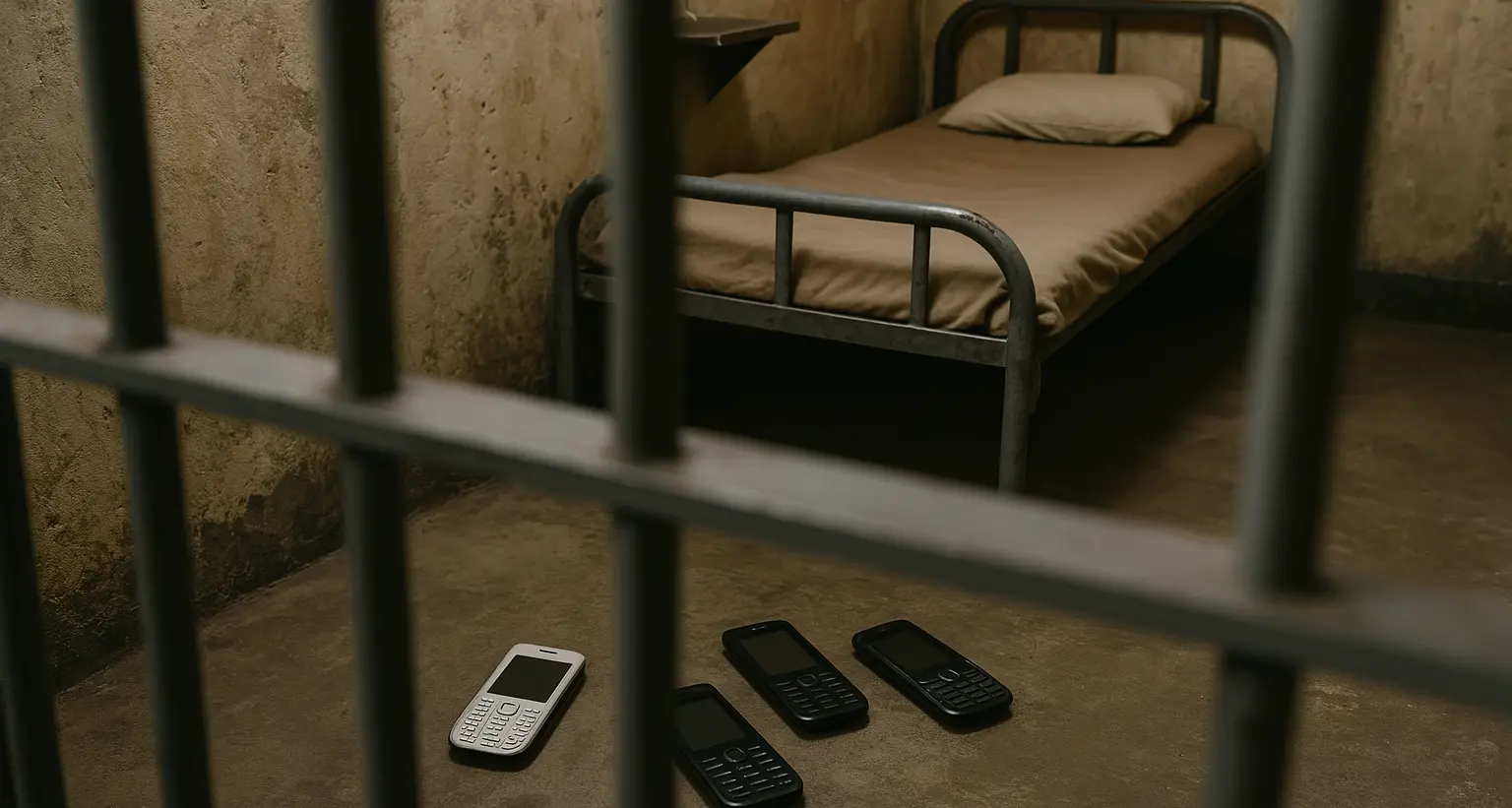 Cellulari e armi rudimentali sequestrati nel carcere di Paola nel corso di una perquisizione straordinaria