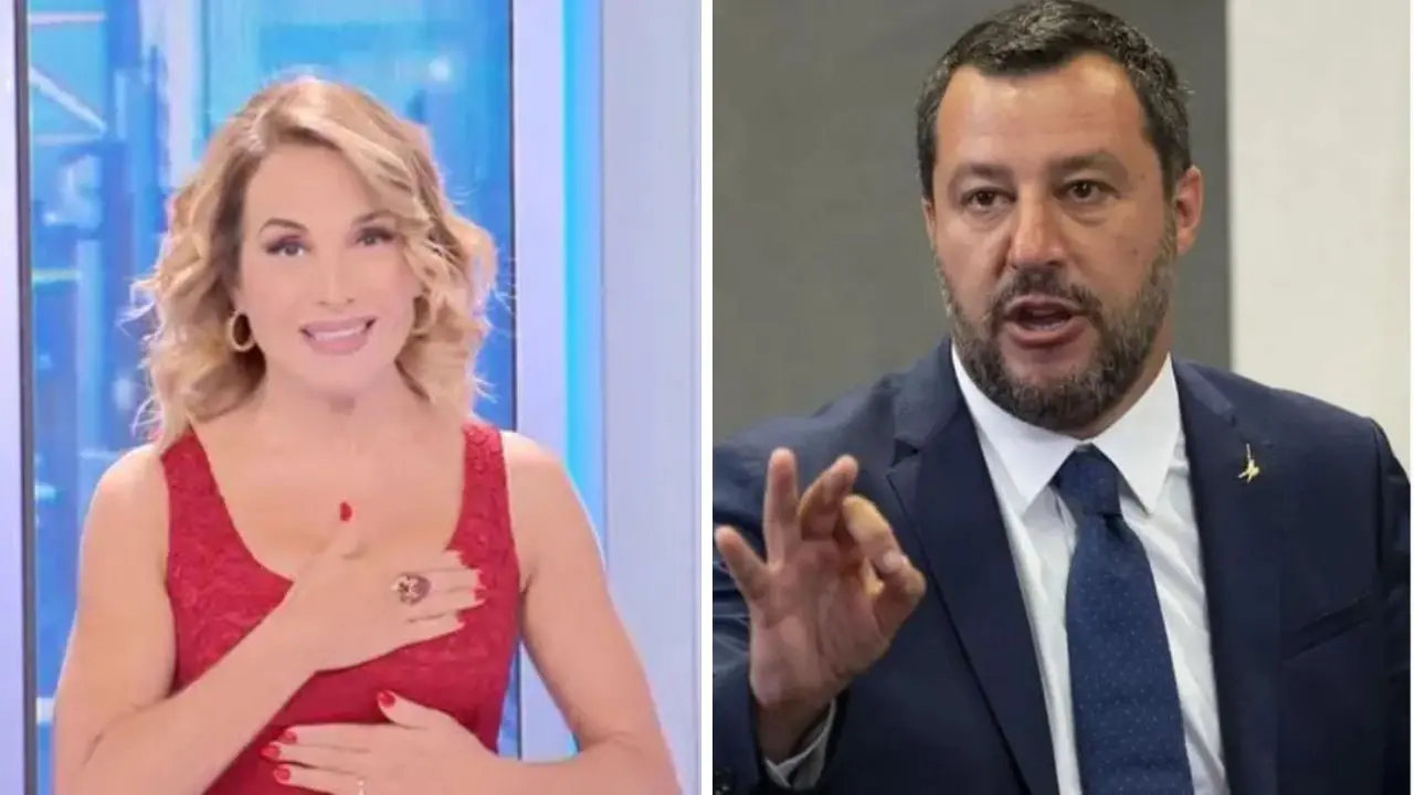 Barbara D\\'Urso e Matteo Salvini