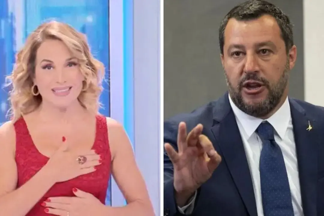 Barbara D\\'Urso e Matteo Salvini