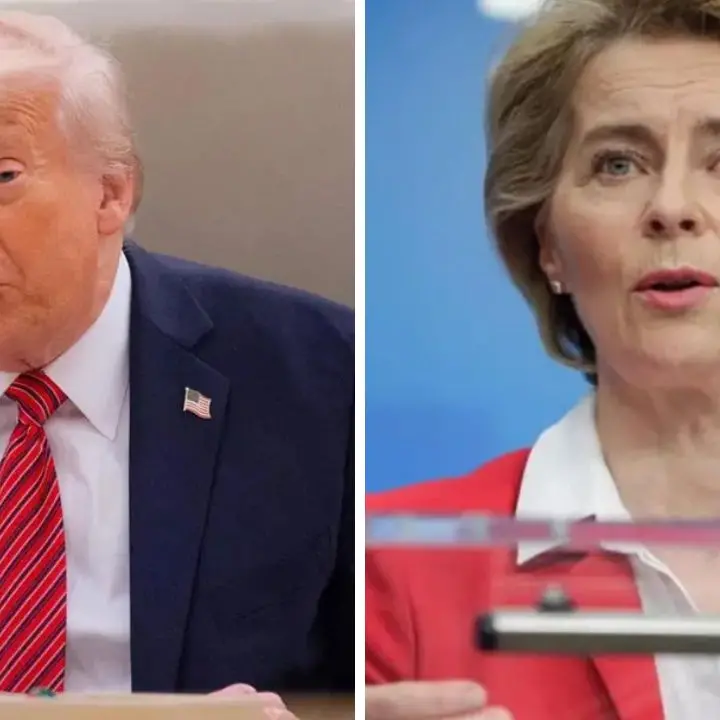 Ursula von der Leyden chiama Donald Trump per i dazi al 50% all’Unione Europea: congelati fino al 9 luglio\n