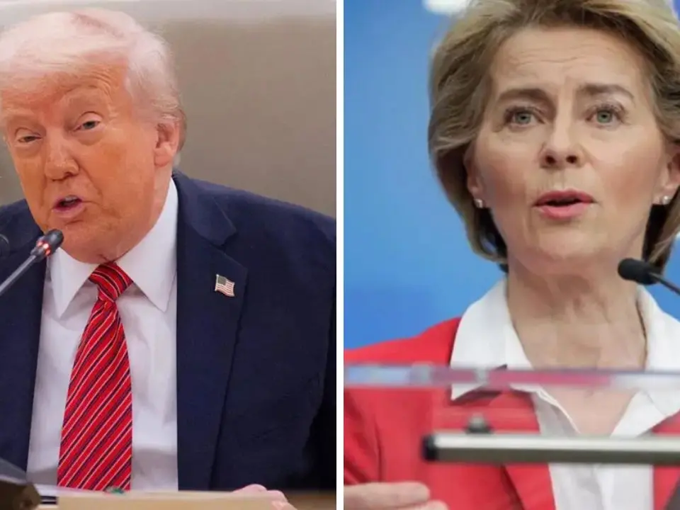Ursula von der Leyden chiama Donald Trump per i dazi al 50% all’Unione Europea: congelati fino al 9 luglio
