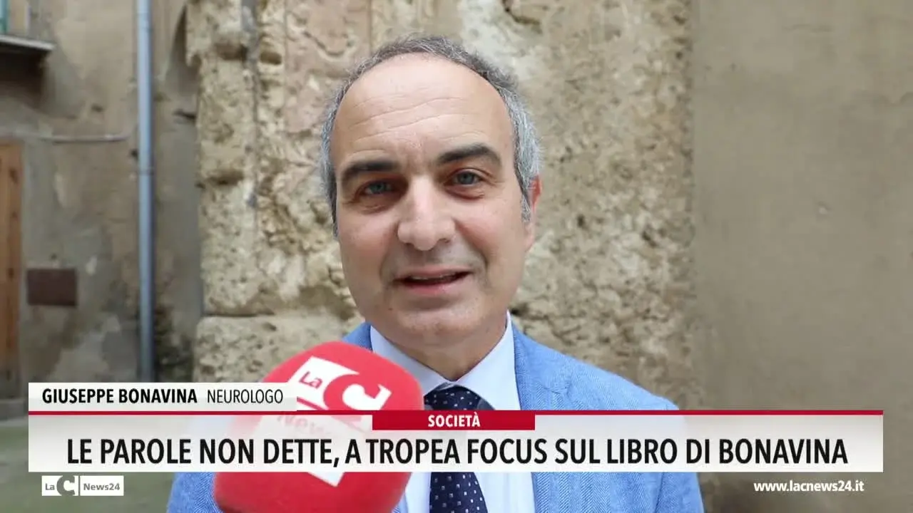 Le parole non dette, a Tropea focus sul libro di Bonavina