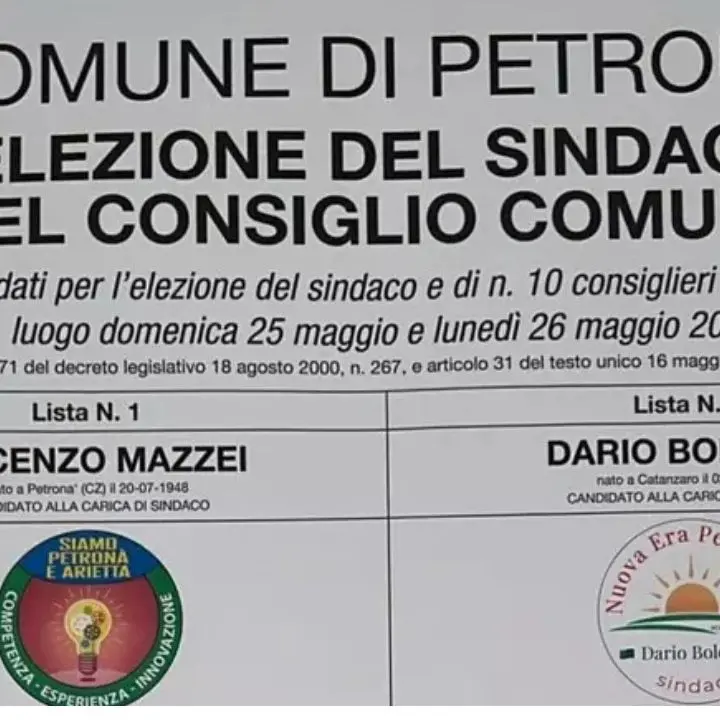 Comunali, a Petronà elezioni a rischio per un errore nel numero d’ordine delle liste\n