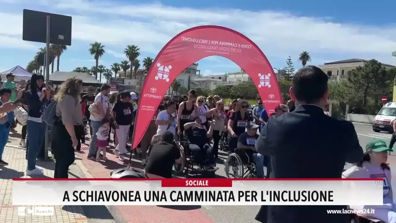 A Schiavonea una camminata per l'inclusione