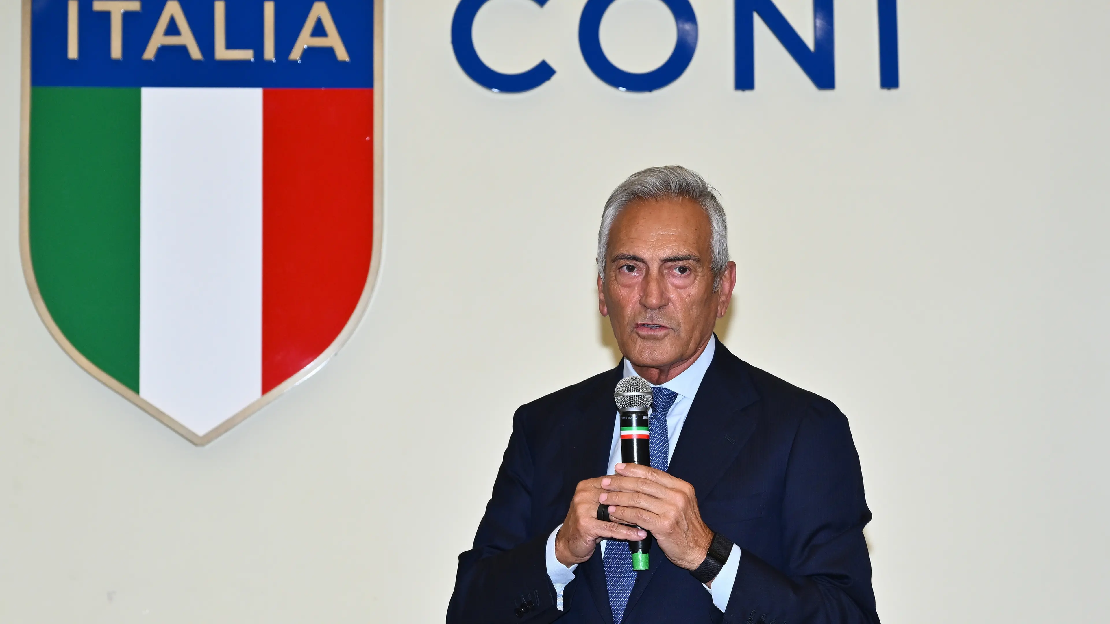 Gabriele Gravina president of FIGC during the Women4Football event, at the CONI Hall of Honor on March 24, 2025 in Rome, Italy. , Domenico Cippitelli/LiveMedia