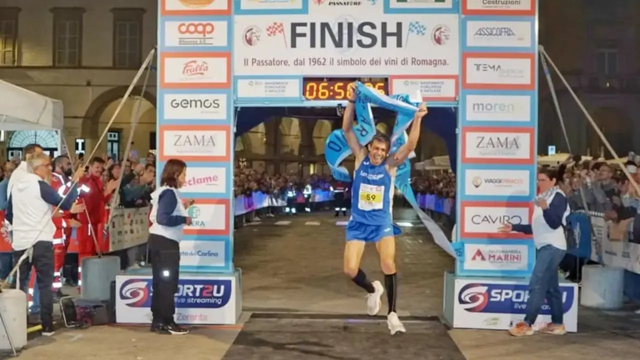 Alessio Milani, l'ultramaratoneta calabrese trionfa alla 100 km del Passatore: «Emozioni uniche»\n