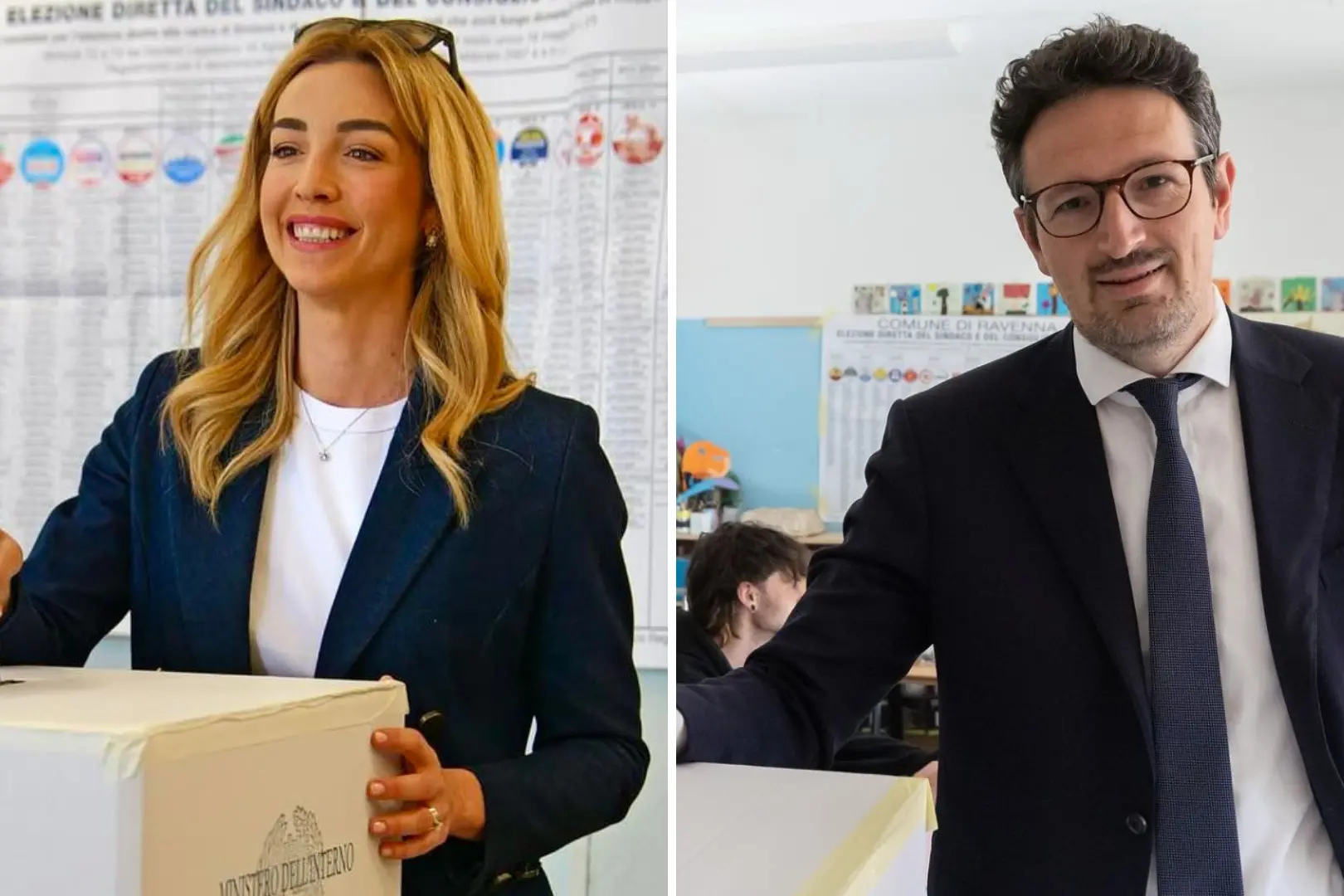 Silvia Salis e Alessandro Barattoni
