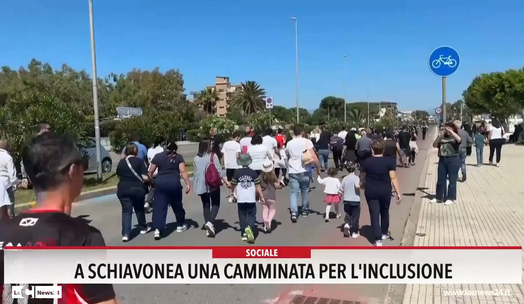 A Schiavonea una camminata per  l'inclusione