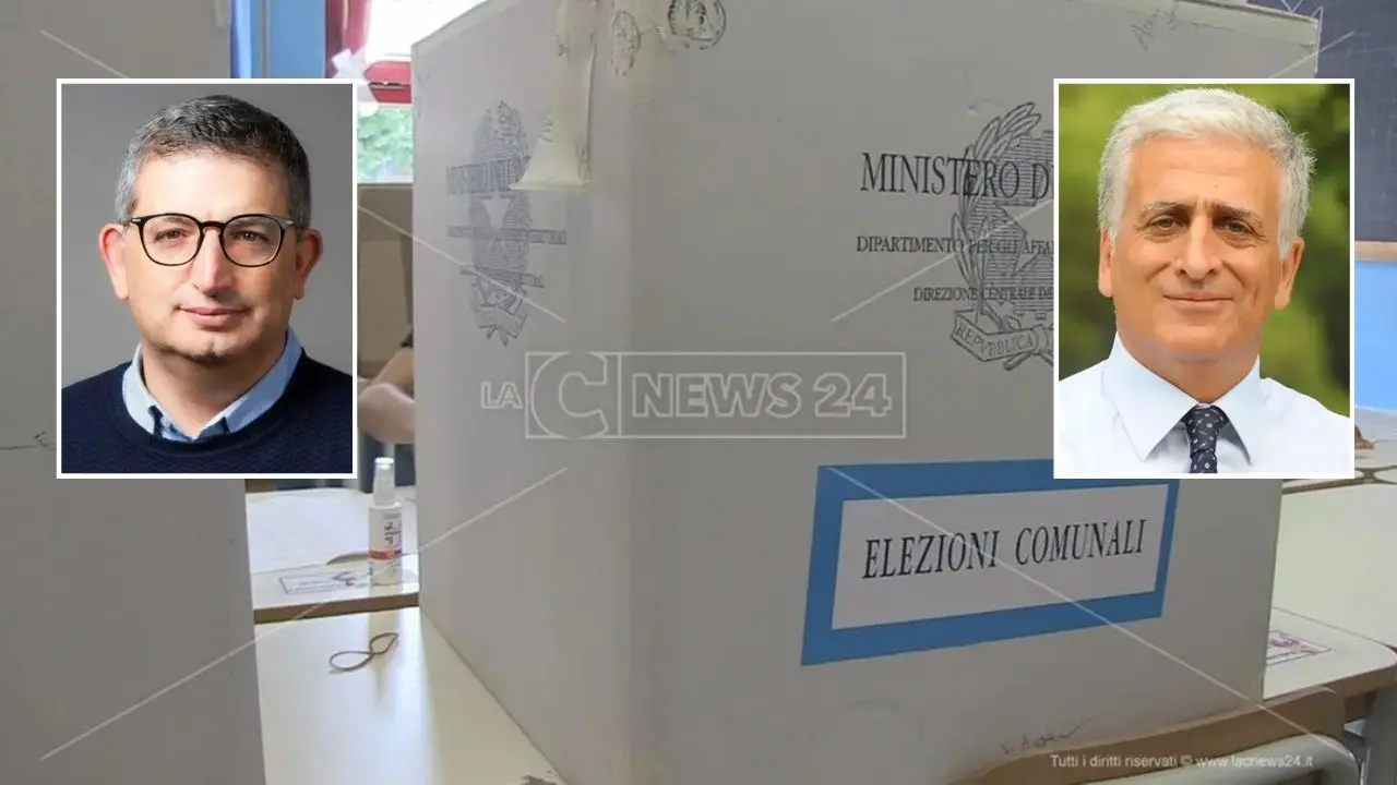Seggi elettorali, nei riquadri Francesco De Nisi e Giuseppe Graziano