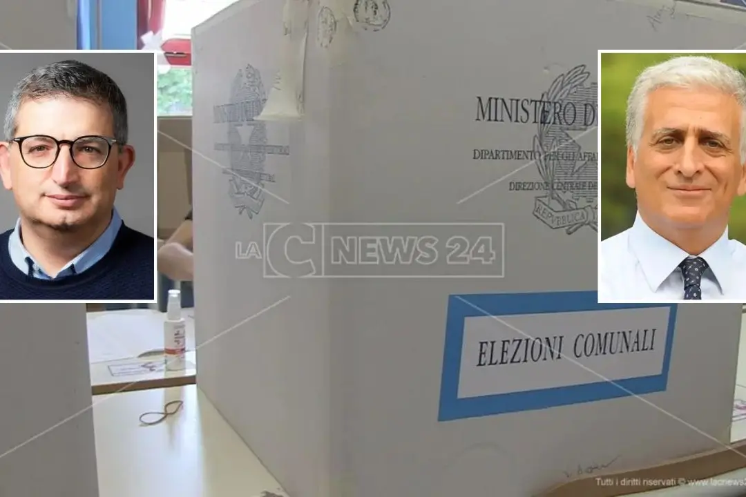 Seggi elettorali, nei riquadri Francesco De Nisi e Giuseppe Graziano