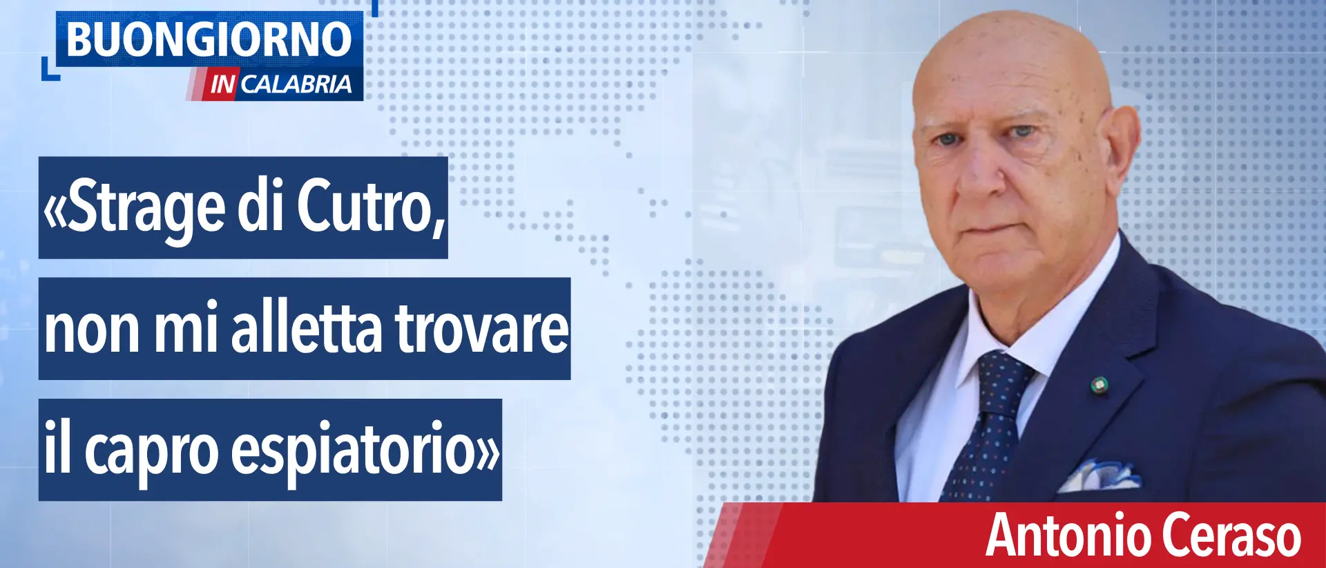 Strage di migranti, Cutro non sarà parte civile e il sindaco Ceraso spiega perché: «Non cerco capri espiatori»\n