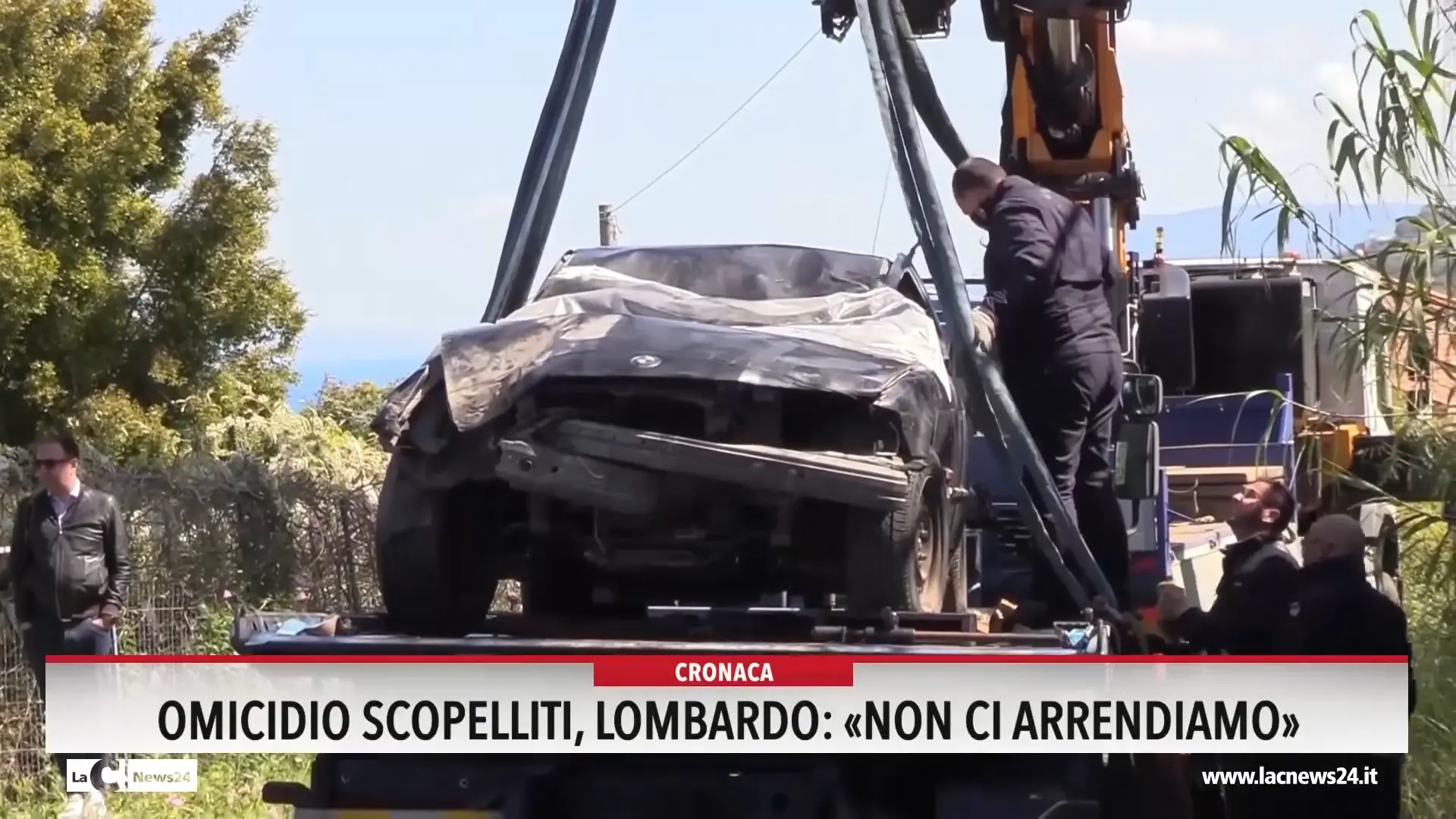 Omicidio Scopelliti, Lombardo: «Non ci arrendiamo»