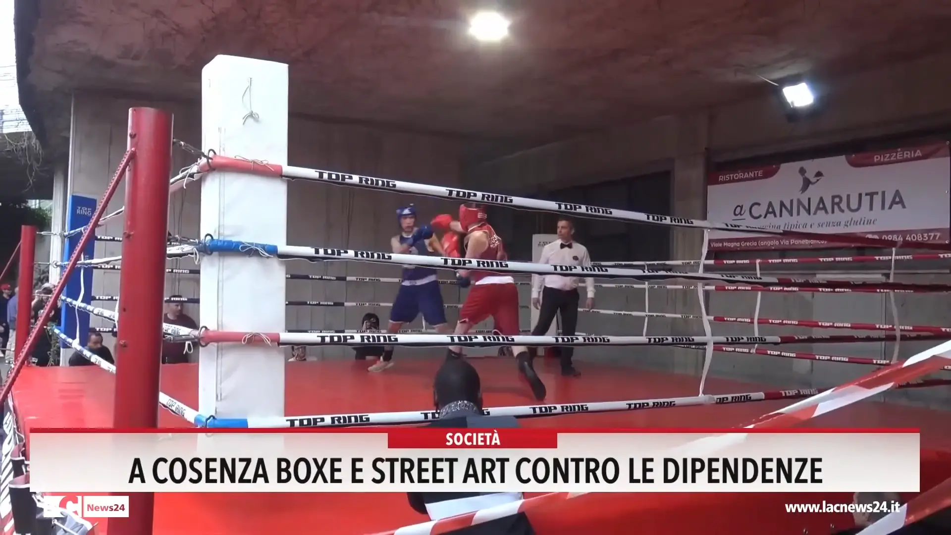 A Cosenza boxe e street art contro le dipendenze