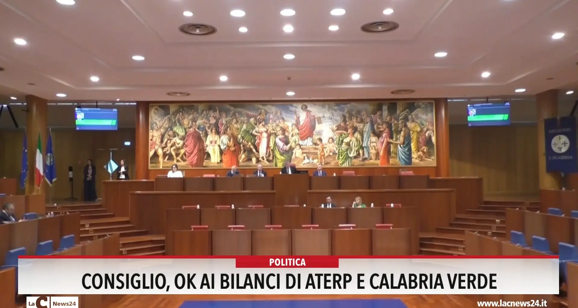 Consiglio, ok ai bilanci di Aterp e Calabria verde