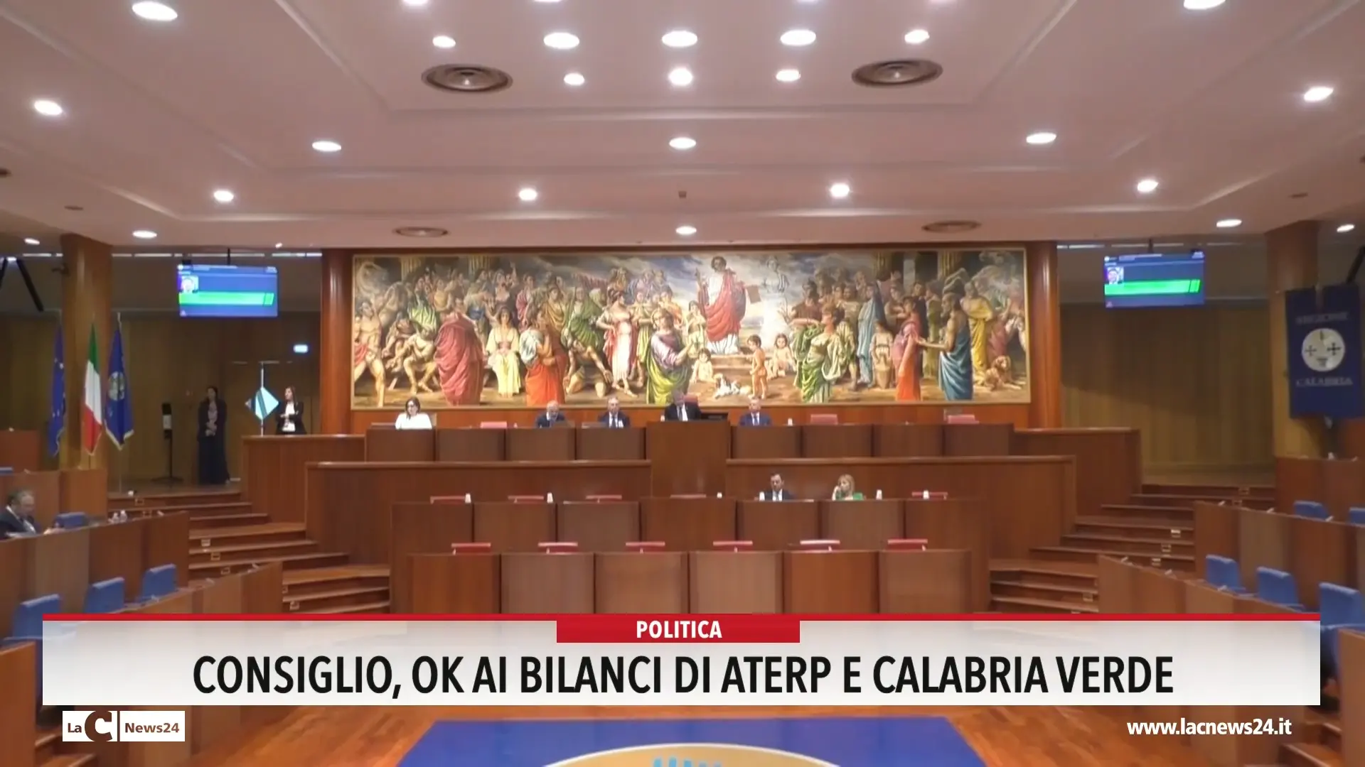 Consiglio, ok ai bilanci di Aterp e Calabria verde