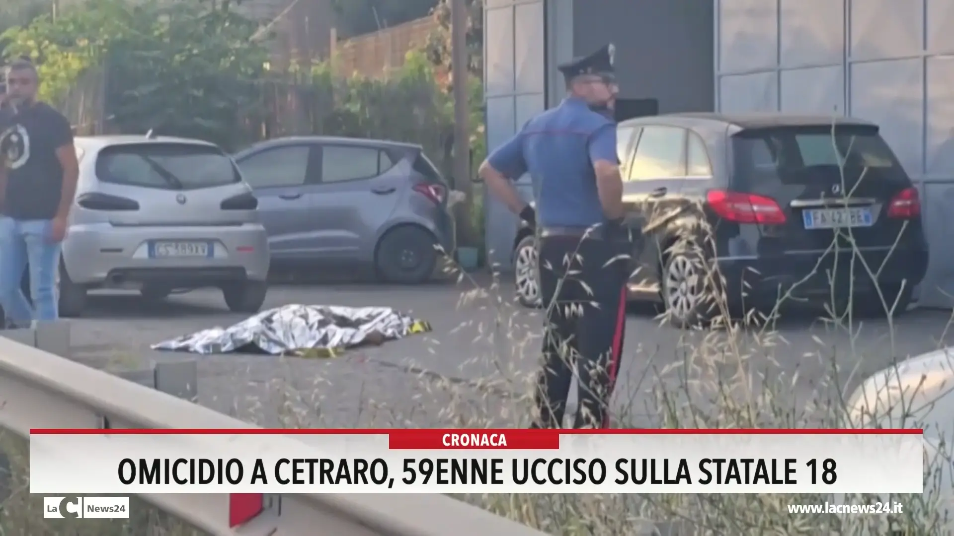 Omicidio a Cetraro, 59enne ucciso sulla statale 18