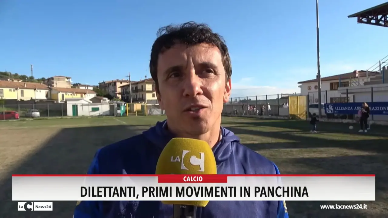 Dilettanti, primi movimenti in panchina