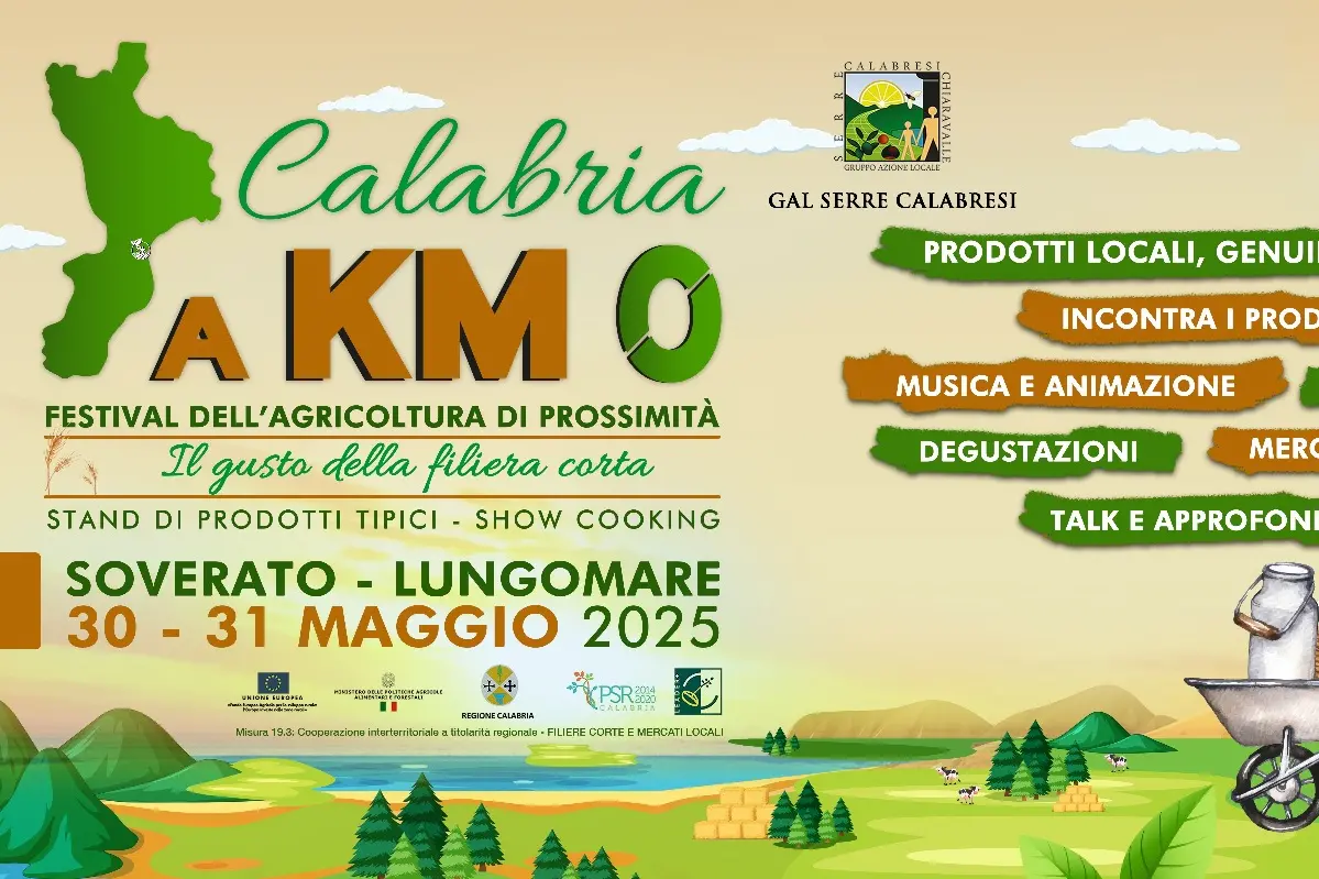 Calabria a km 0, a Soverato tutto pronto per il Festival dell’agricoltura di prossimità\n
