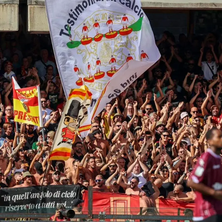 Serie B, tifosi del Catanzaro da urlo delle classifiche finali: primi per media in trasferta