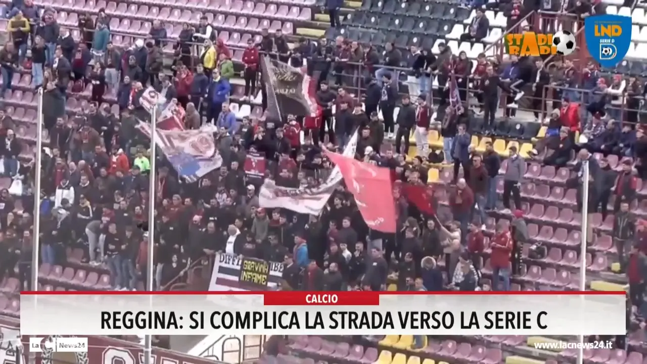 Reggina, si complica la strada verso la serie C
