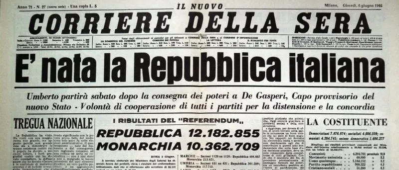 Dalla scelta del 2 giugno al futuro: 79 anni di Repubblica italiana tra crisi, rinascite e sfide\n