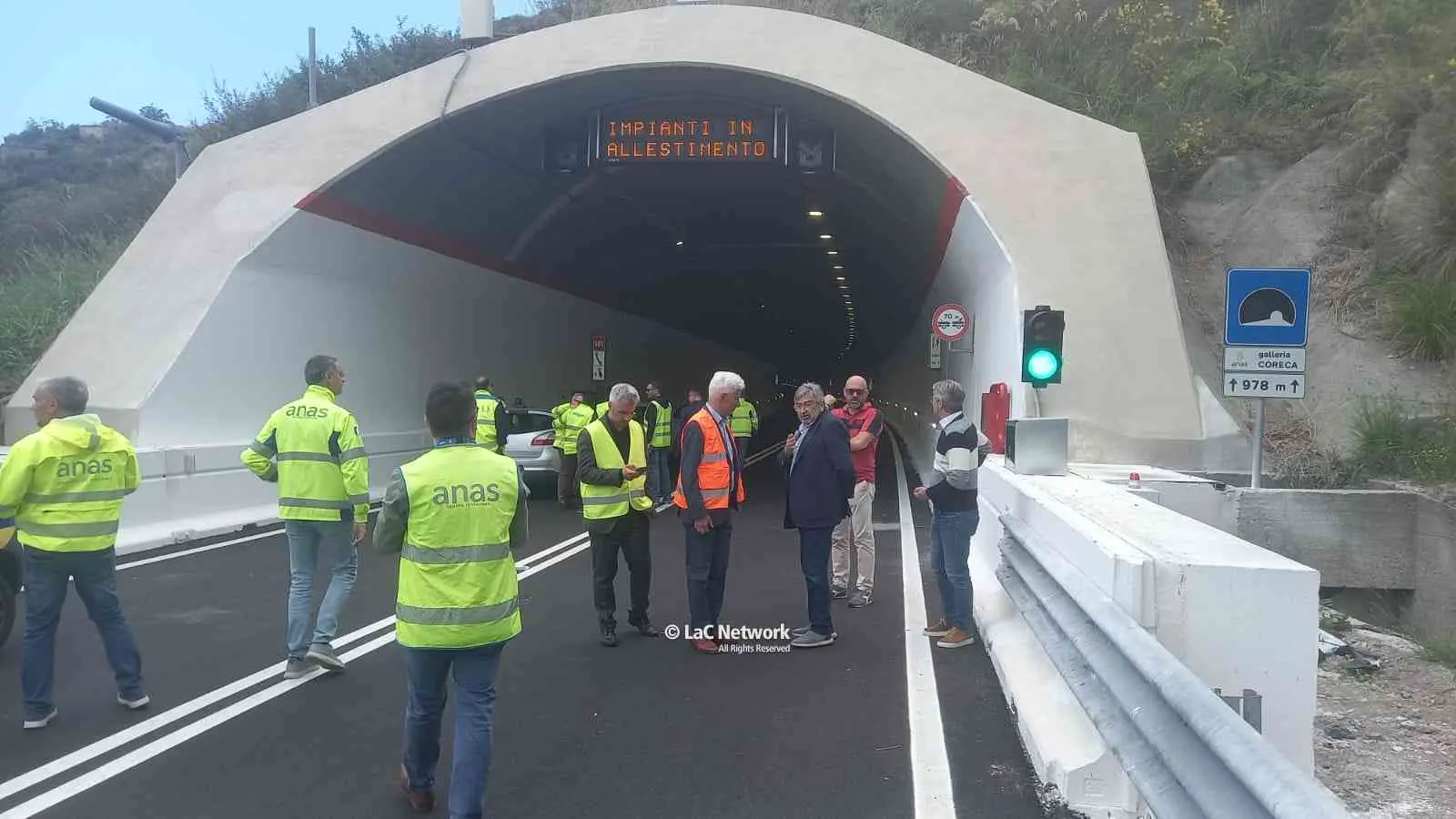 Amantea, riaperta al traffico dopo tre anni la galleria di Coreca sulla Statale 18\n