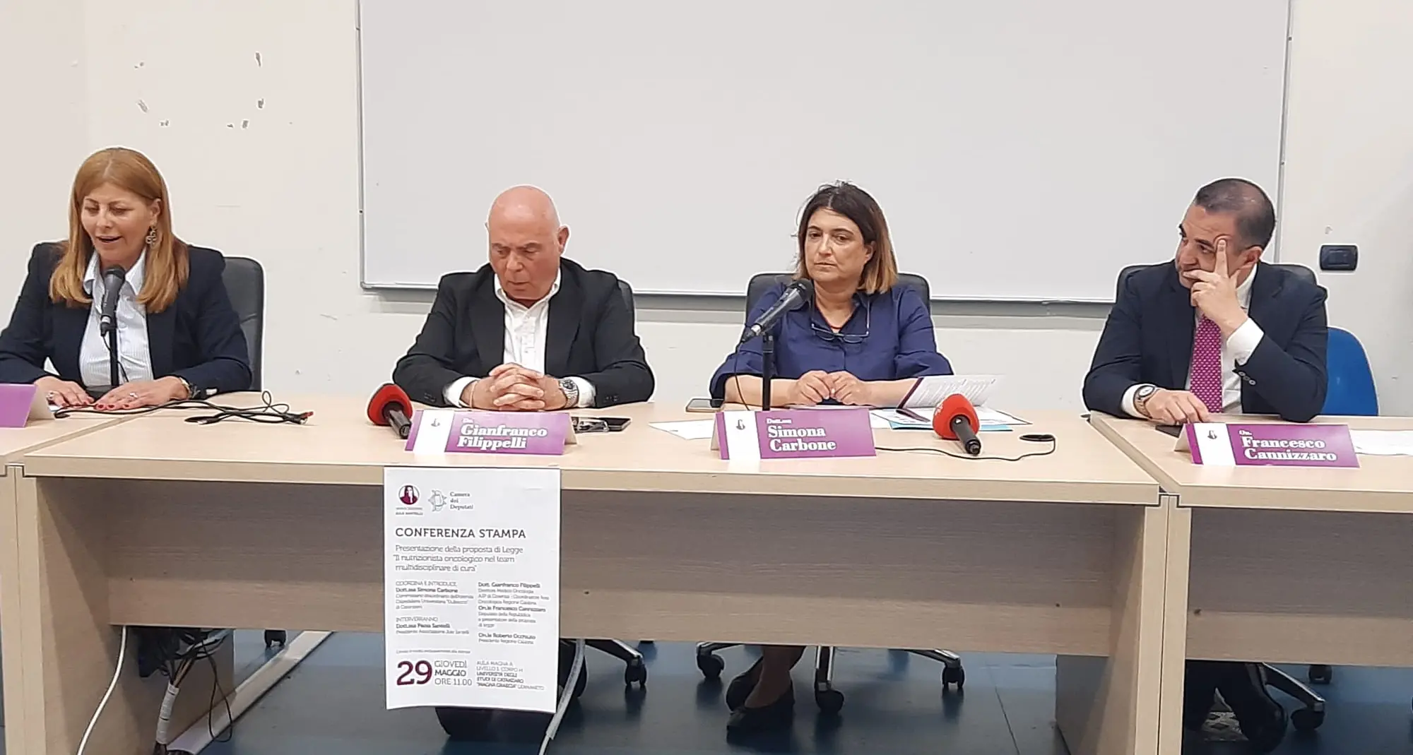 Un nutrizionista nell’equipe di prevenzione e di cura oncologica, la proposta di legge parte dalla Calabria\n