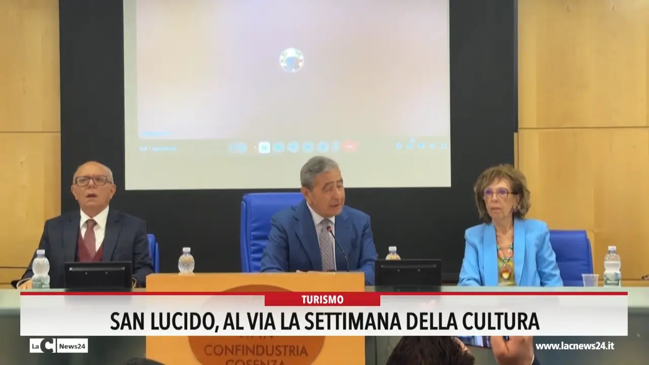 San Lucido, al via la settimana della cultura