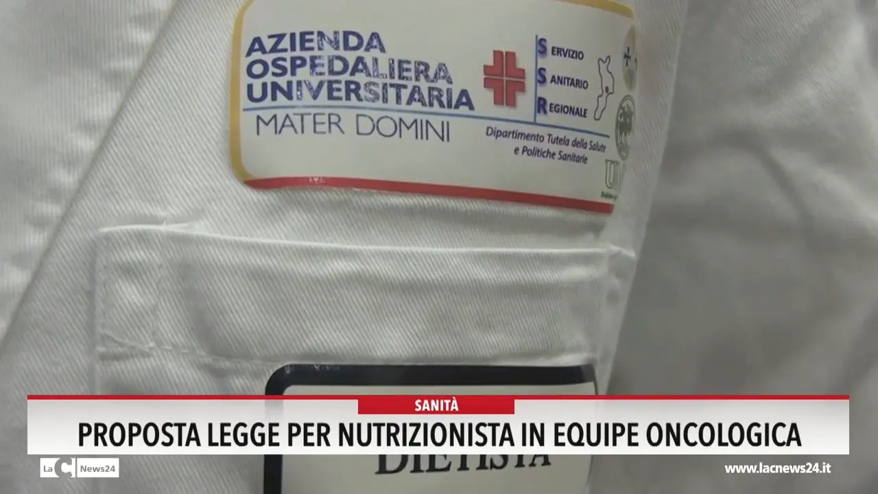 Proposta legge per nutrizionista in equipe oncologica