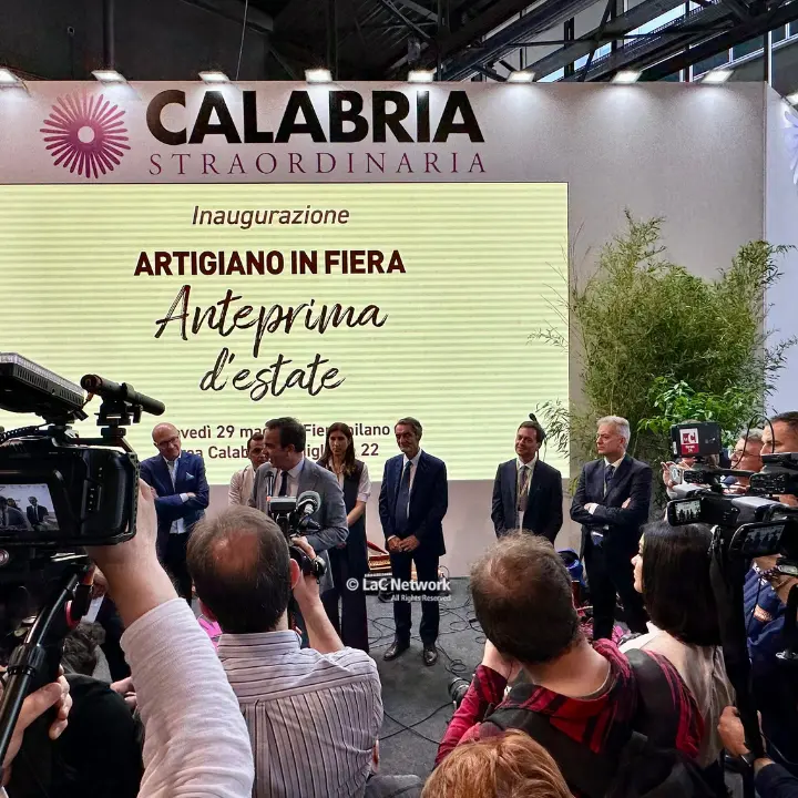 Artigiano in Fiera, partenza col botto a Milano: l’inaugurazione nello stand calabrese\n