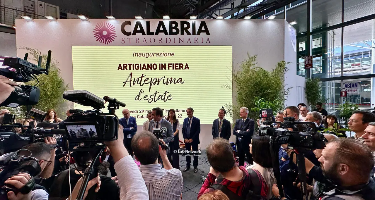 Artigiano in Fiera, partenza col botto a Milano: l’inaugurazione nello stand calabrese\n