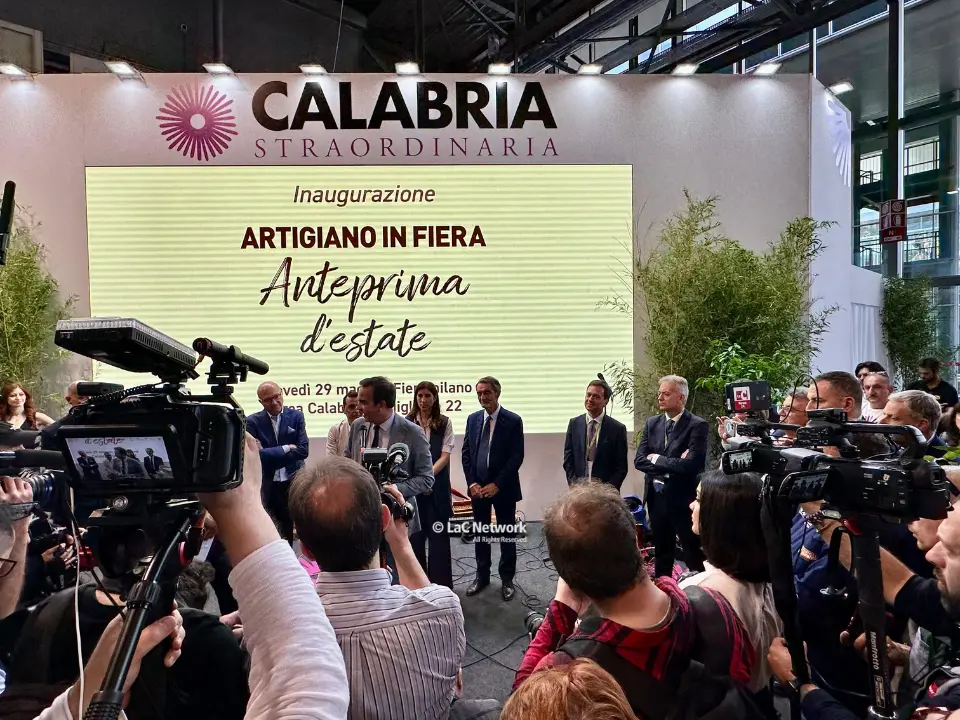 Artigiano in Fiera, partenza col botto a Milano: l’inaugurazione nello stand calabrese