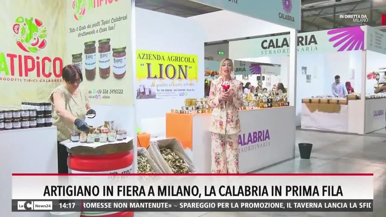 Artigiano in fiera, Calabria in prima fila