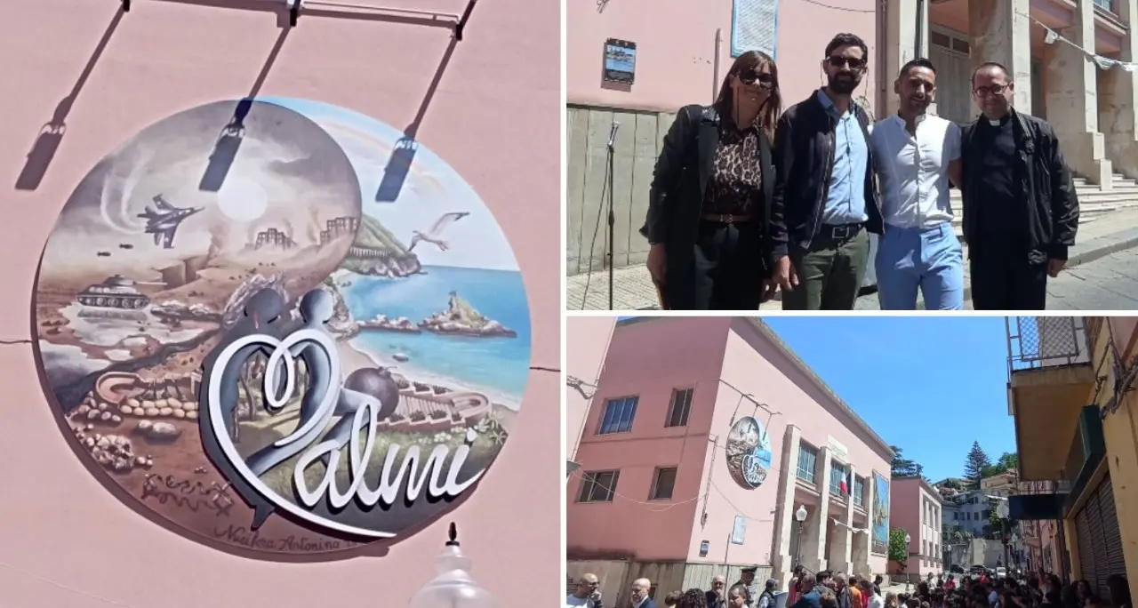 A Palmi un murales per la pace. Il sindaco: «Riguarda tutti i conflitti nel mondo e chi è sfortunato a un metro da noi»\n