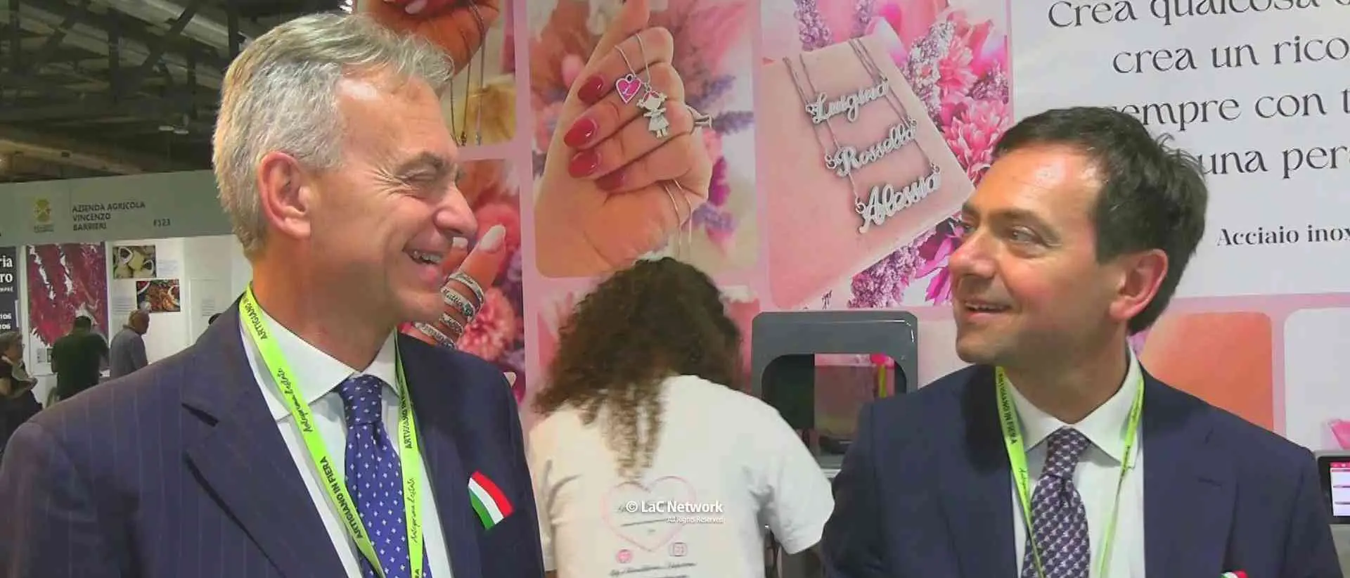 Artigiano in fiera, l’assessore Varì: «I nostri prodotti molto apprezzati. Qui la Calabria unita che vince»\n