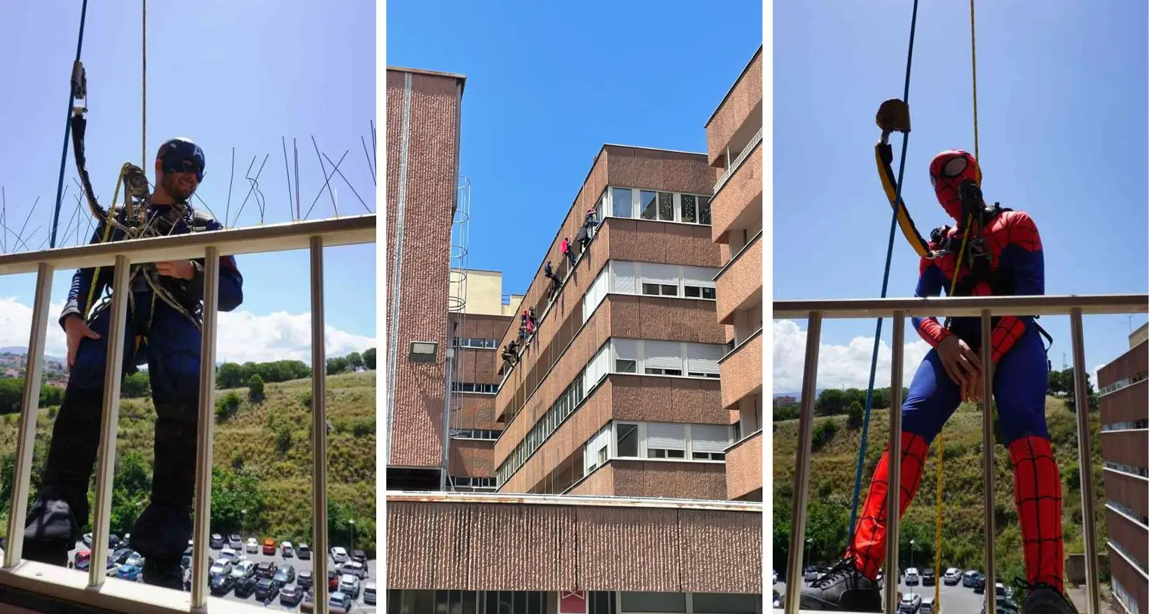 Al Gom di Reggio arrivano Spiderman, Batman e gli altri: i supereroi regalano sorrisi ai bimbi ricoverati\n