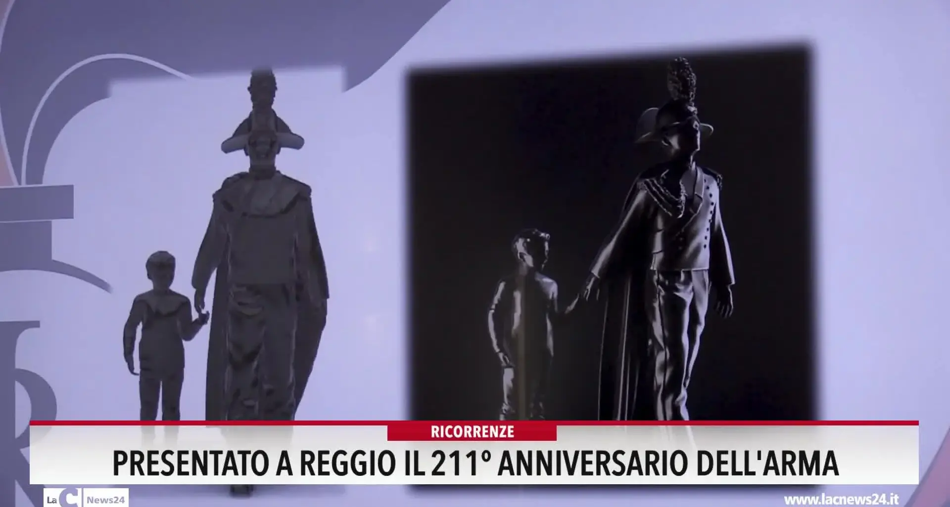 Presentato a Reggio il 211° anniversario dell'Arma