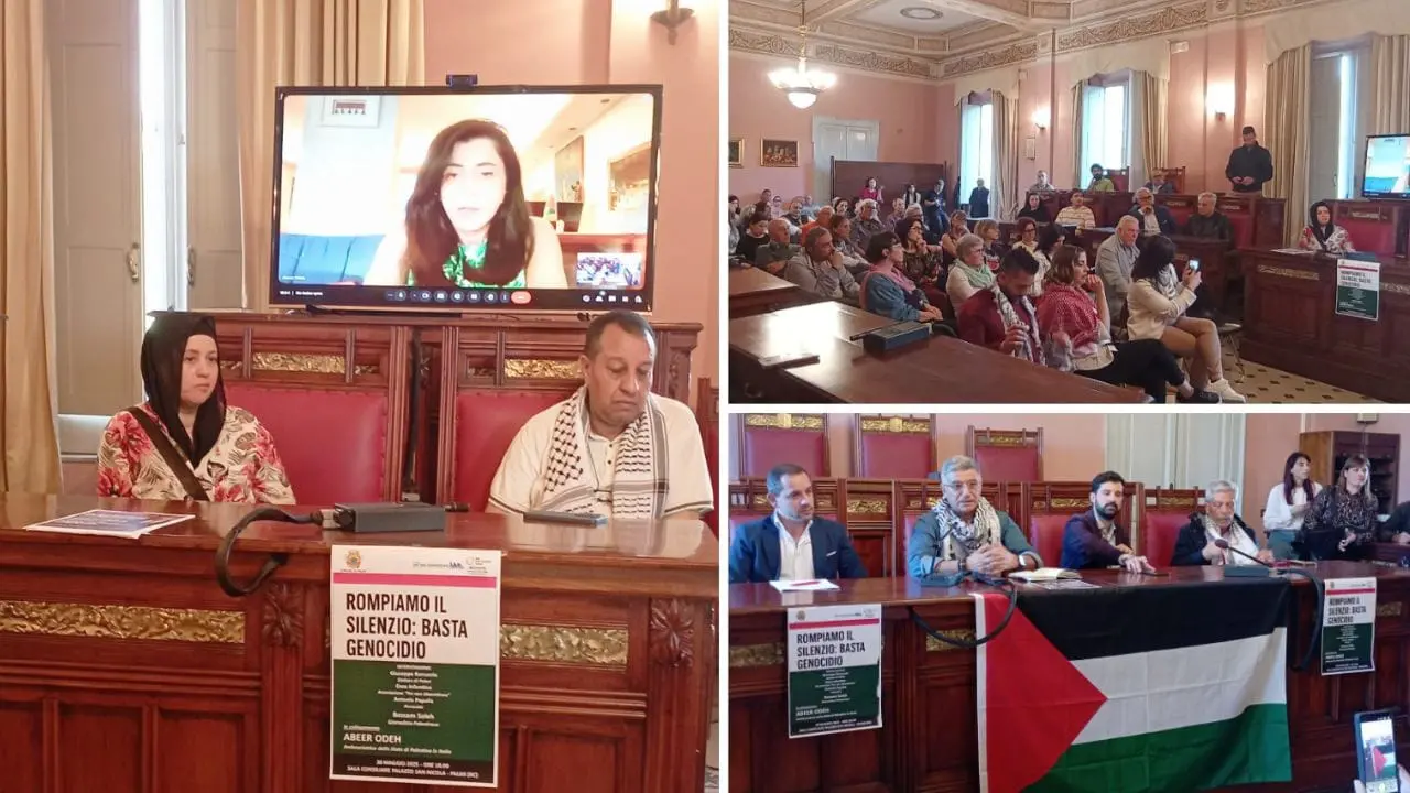 Il grido di Palmi: «Stop al genocidio a Gaza». L'ambasciatrice della Palestina: «Morti 17mila bambini e 40mila rimasti orfani»